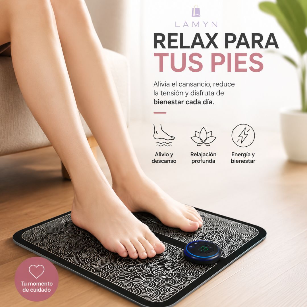 MASAJEADOR ELÉCTRICO DE PIES RELAXPRO